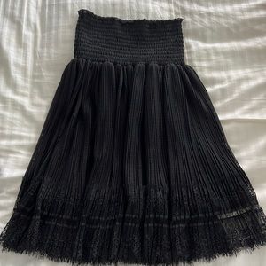 Maje black skirt, size 1. Brand new with tags.